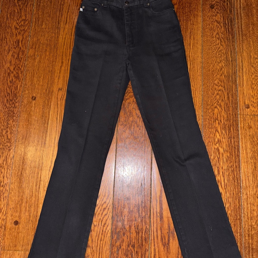Black High-Waisted Pants